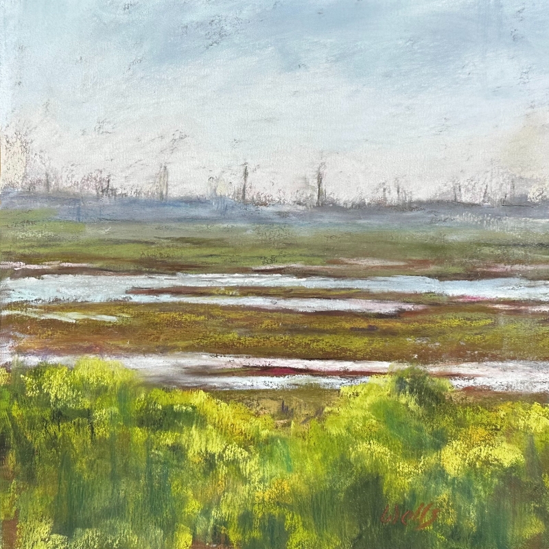 Matagorda Marsh by artist Linda Wells